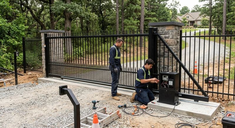 Automatic Gate Installation in Toms River, NJ