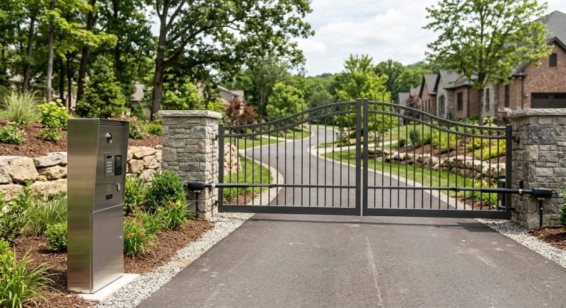 Gate System Installation in Cary, NC