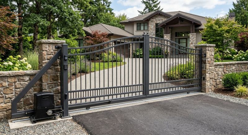 Main Gate Installation in Cary, NC
