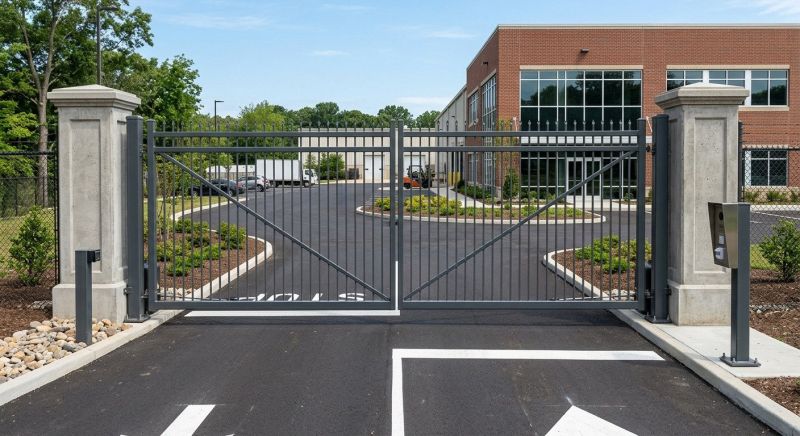 Commercial Gate Installation in Pearland, TX