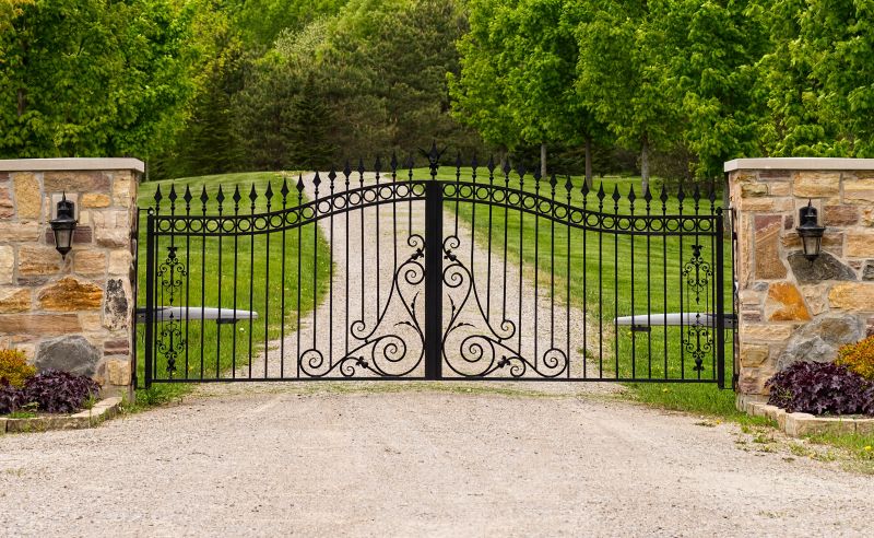 Decorative Iron Gate