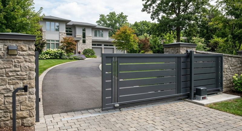 Driveway Gate Installation in Toms River, NJ