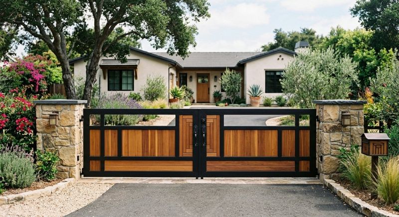 Driveway Gate Installation in Alpharetta, GA