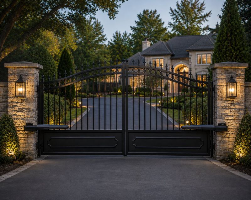 Entrance Gate Installation in Franklin, TN