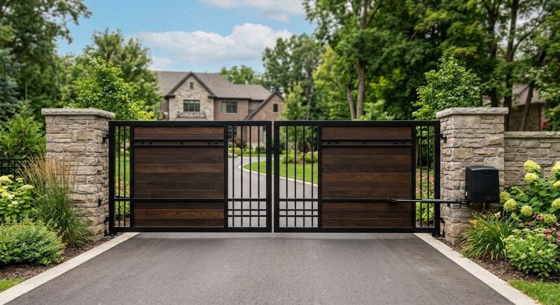 Entrance Gate Installation in Plano, TX