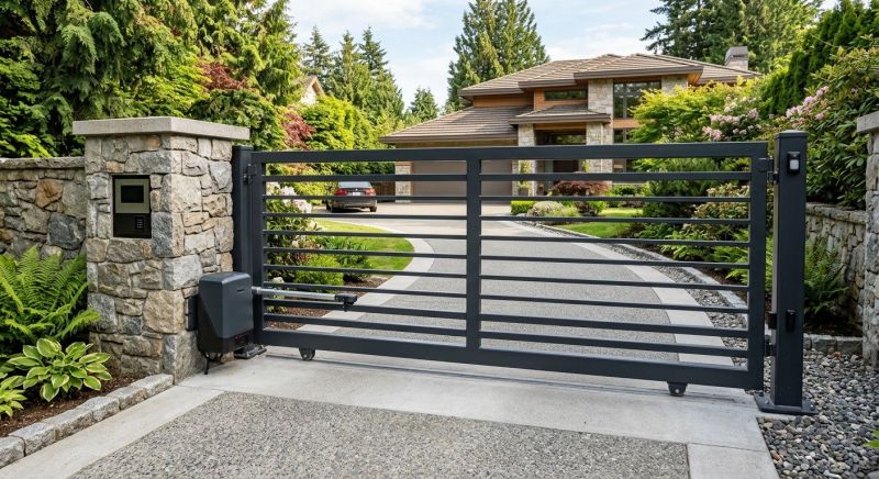 Main Gate Installation in Franklin, TN