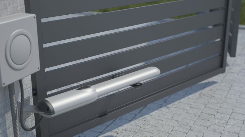 Motorized Gate Installation in Cary, NC